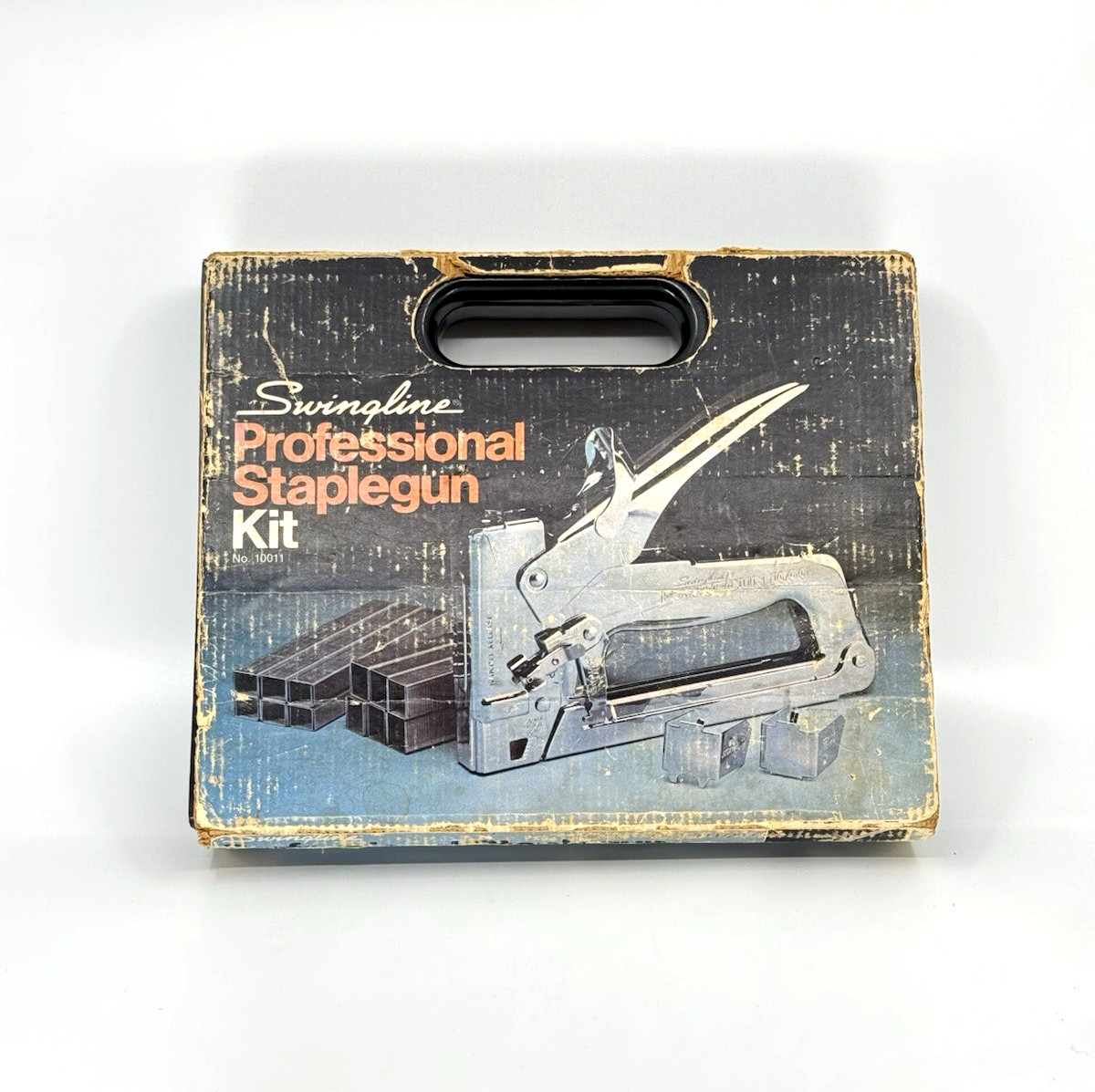 Swingline Power Stapler Gun 1000 Original Box and Accessories VINTAGE USA Made