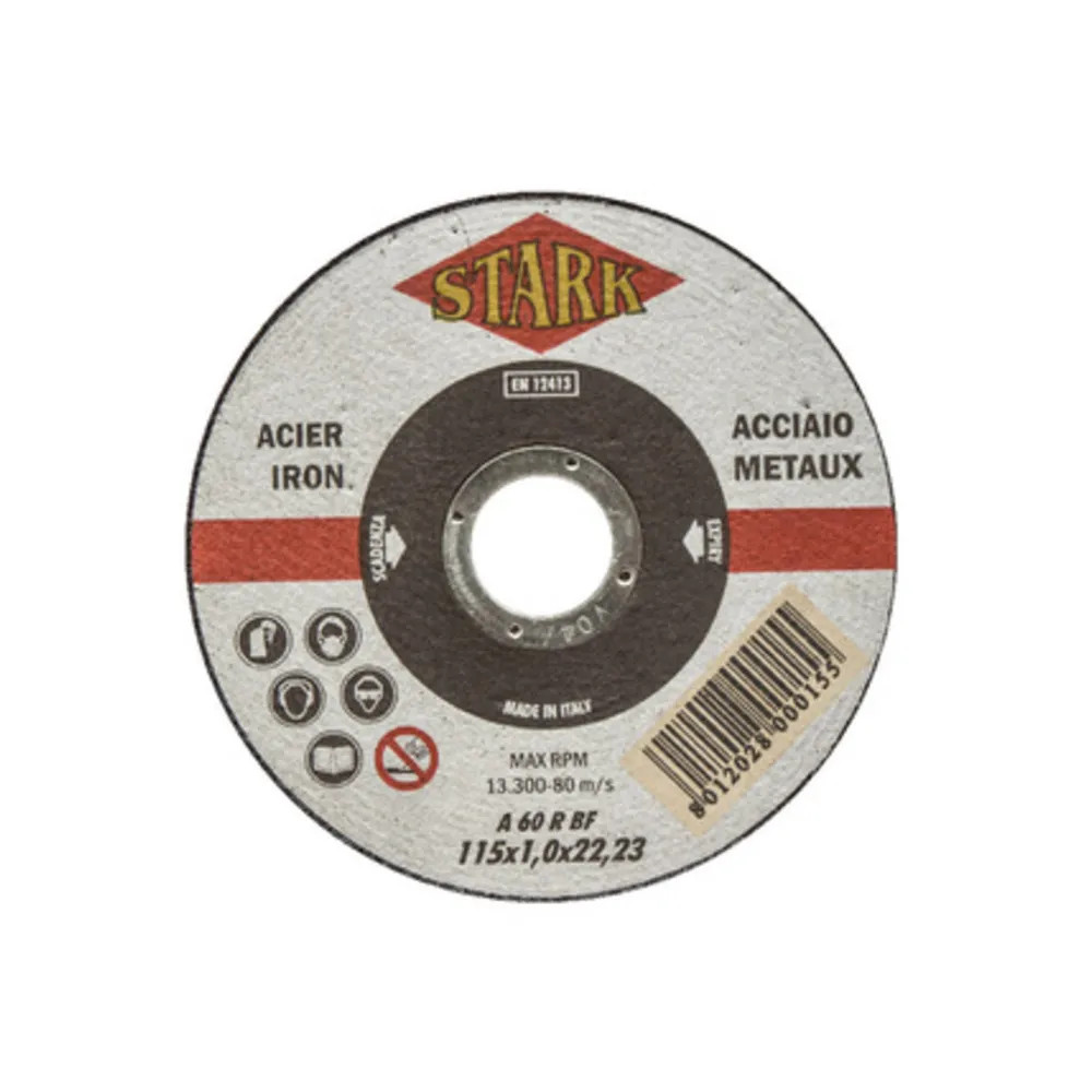 STARK DISCO P/FERRO D 115X1,0 MM (50,0 PZ)