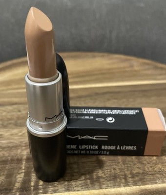 Neu im Karton MAC Amplified Creme Lippenstift #123 LEAVE ME BREATHLESS