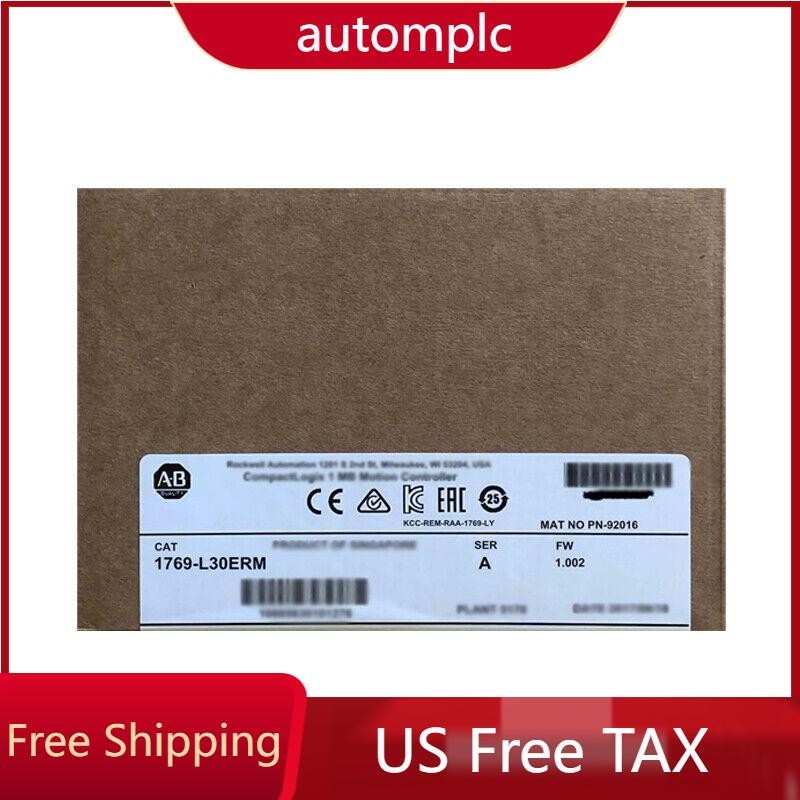 New Sealed Allen-Bradley 1769-L30ERM SER A CompactLogix 1MB Motion Controller,US