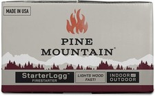 Pine Mountain StarterLogg Select-A-Size Firestarting Blocks, 24 Starts Firest...