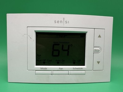 Emerson Sensi ST55 WiFi Smart Thermostat Touchscreen Display Tested/Works Great