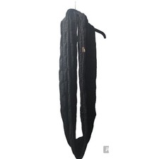 CC Infinity Scarf Knit Cable Chunky Winter Neck Warmer Snood Black