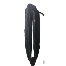 CC Infinity Scarf Knit Cable Chunky Winter Neck Warmer Snood Black