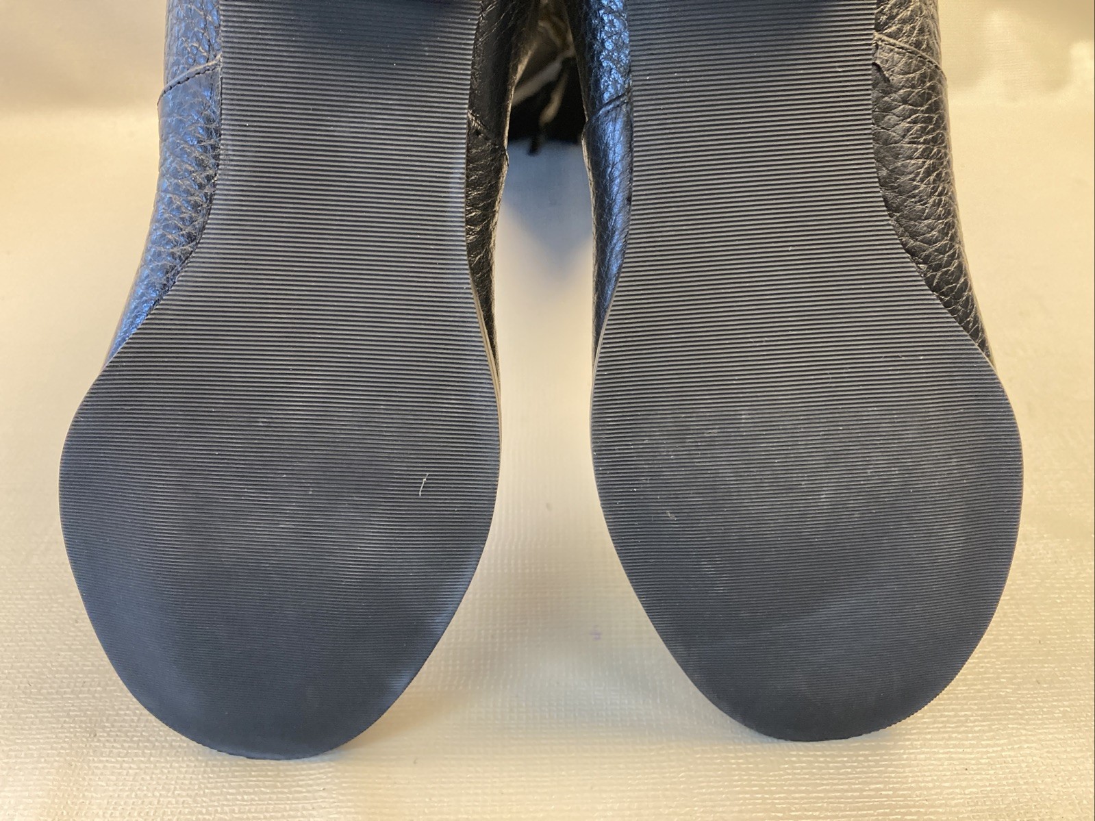 New FALCHI Greta Black Pebbled Leather Women’s Tall Boots sz 9.5 NWOB - Thumbnail 11