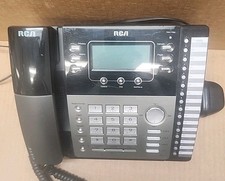 RCA VISYS 25424RE1A 4-Line Expandable Corded Business Phone