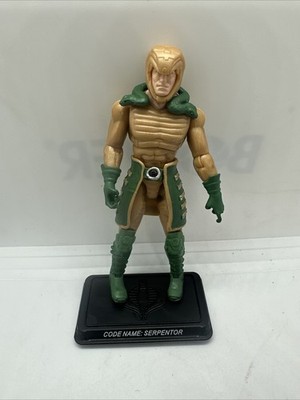 GI Joe Cobra Emperor Serpentor v4 25th Anniversary InComplete Loose Legs