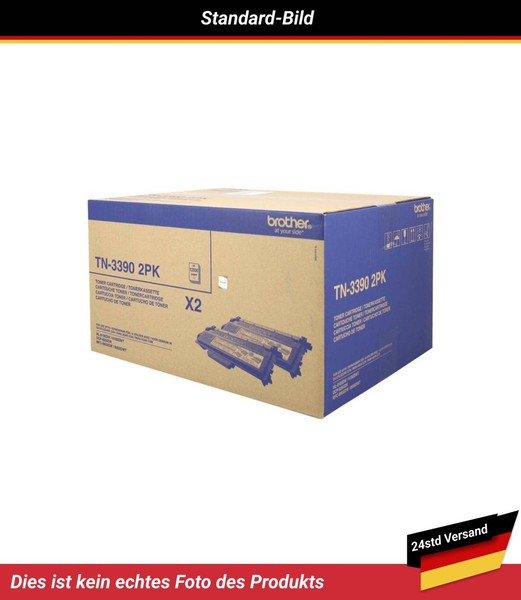 TN-3390-2PK Brother HL-6180DW Tonerkartusche Schwarz-image