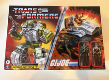 TRANSFORMERS & GI JOE SET W/KUP TRIPLE T, LEATHERNECK, & SGT SLAUGHTER FIGURES!