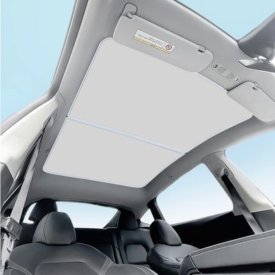 Roof Sunshade for Tesla Model Y Upgraded Glass Roof UV Reflection Cover 2024
