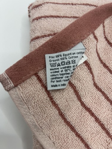 John Lewis Egyptian Cotton & Cotton Striped Hand Towels - Picture 4 of 6