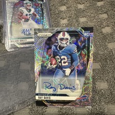 2024 Prizm Ray Davis #382 Prizm Auto /100.Rookie BILLS 📈