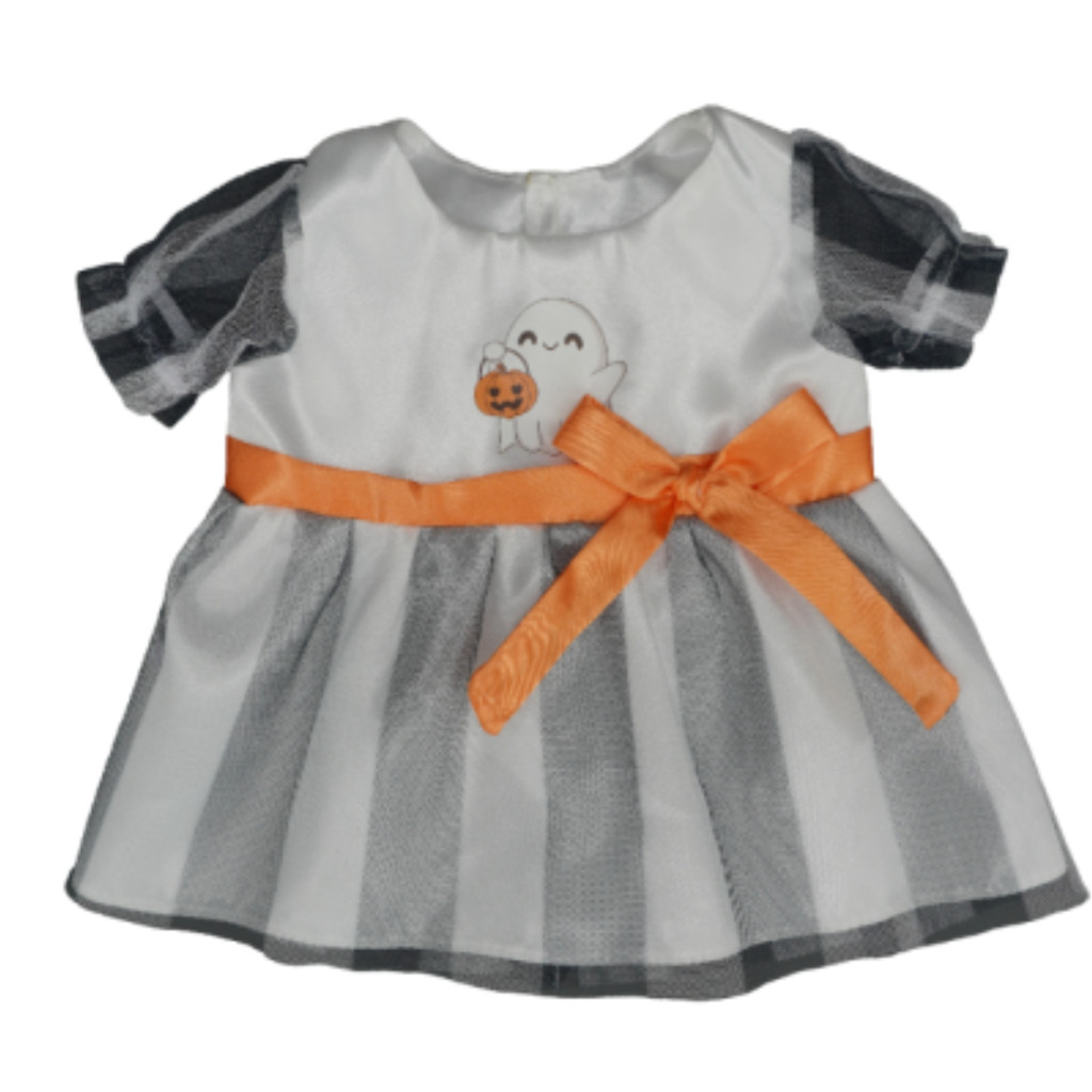 TEDDY BEAR CLOTHES - GHOST DRESS - 16""/40cm BUILD a TEDDY BEAR