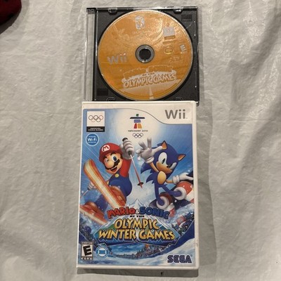 Mario&Sonic At The Olympic Lot Of 2 - Winter Games & Beijing 2002 Nintendo Wii
