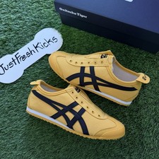 Onitsuka Tiger Mexico 66 Slip-On Kill Bill Yellow 1183A746-751 NEW USA Sz 7.5W 6