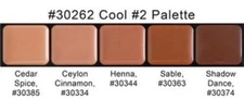 Graftobian HD Cool #2 Glamour Crème Foundations Palette