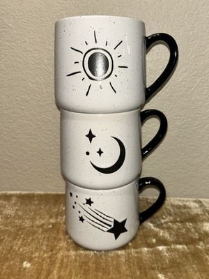 Mainstays Celestial Stoneware Mugs Set of 3