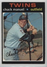 1971 Topps High # Charlie Manuel #744 2v5