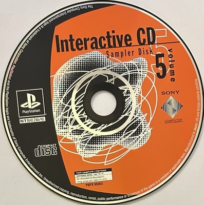 Interactive CD Sampler Pack Vol. 5 (Sony PS1) DISC ONLY | NO TRACKING | M808
