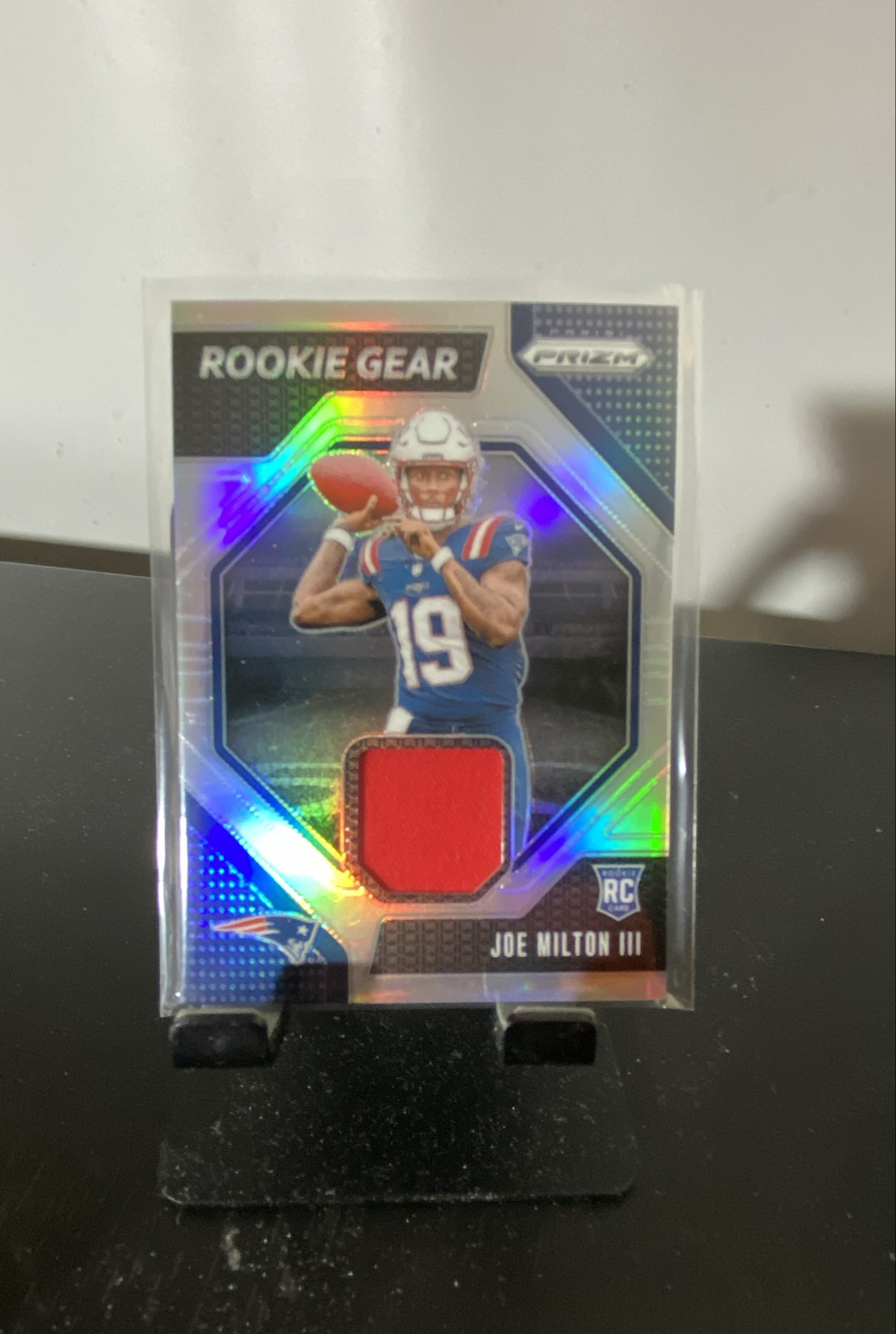 2024 Panini Prizm - Rookie Gear Joe Milton III #RG-JMN (MEM, RC)