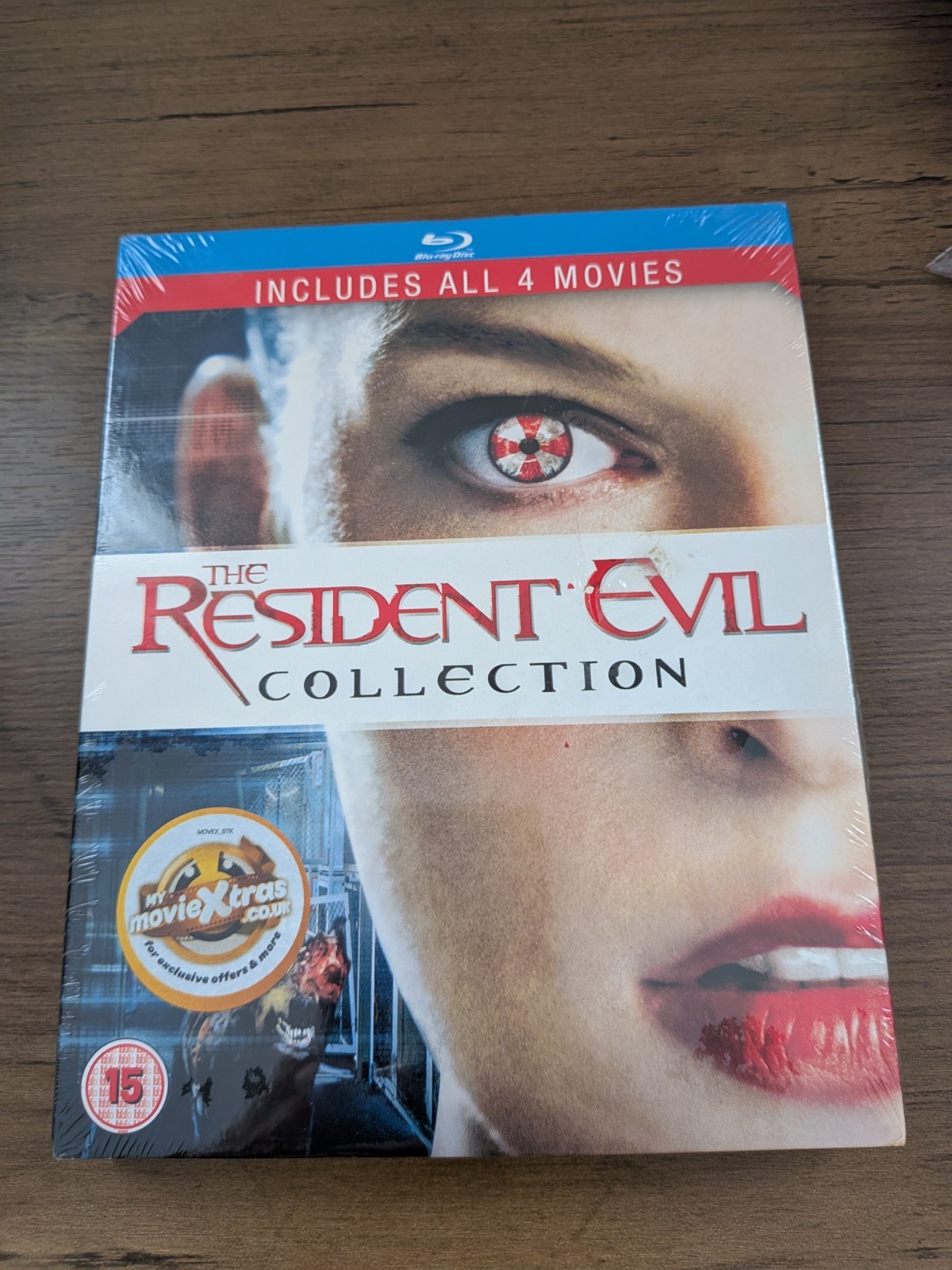 Resident Evil 1-4 Collection Blu Ray
