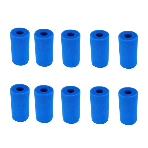 10Pcs Foam Sponge for Type A Reusable Washable Swimming Pool Aquarium 2573
