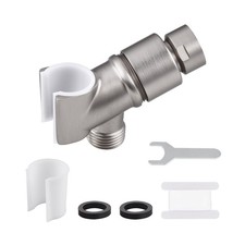 All Metal Handheld Shower Head Holder, Adjustable Shower Wand Holder with Bra...