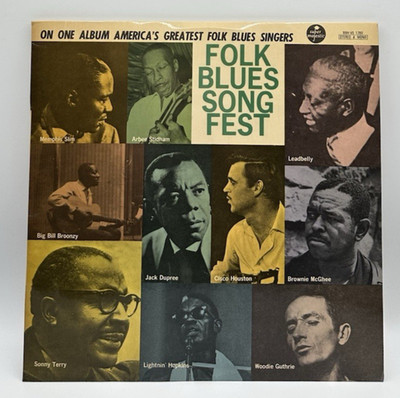 Folk Blues Song Fest - LP - Blues , Folk , World , & Country