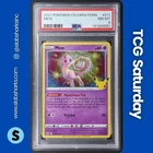 2021 POKEMON SWORD & SHIELD CELEBRATIONS #011/025 MEW PSA 8