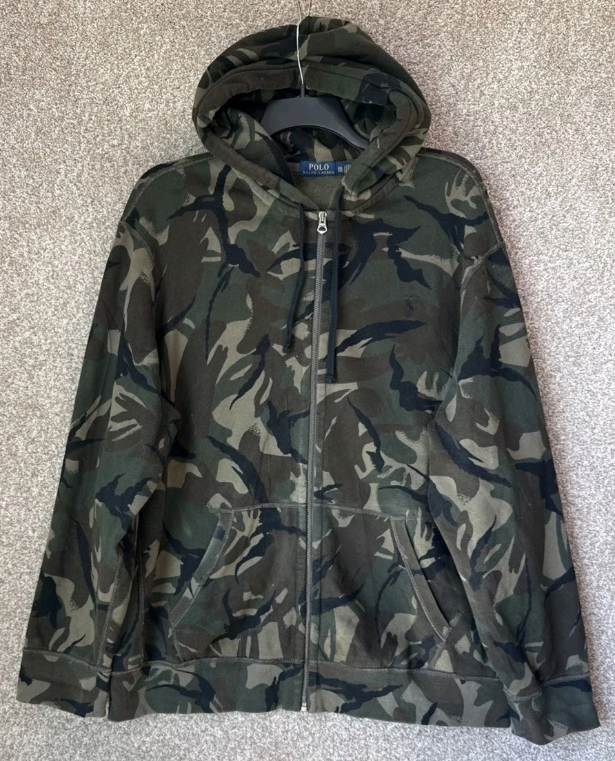 Polo Ralph Lauren Camouflage Long Sleeve Hoodies & Sweatshirts for