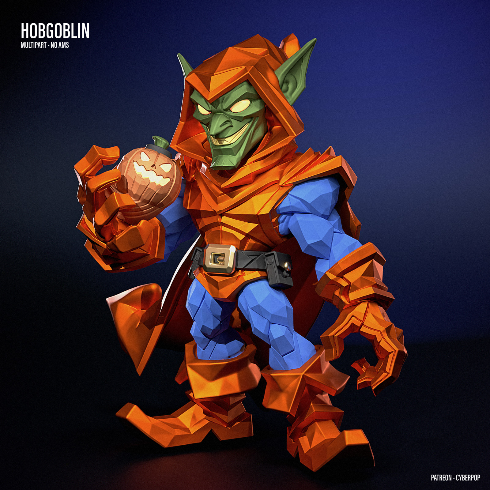 Hobgoblin Statue - 17 Inches Tall, Fully Colored