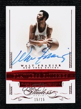2014-15 Panini Flawless Flawless Finishes Ruby 15/15 Walt Frazier #WF HOF 5l2