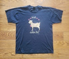 Vintage 90s Billy Goat Kid Collector T-Shirt XL Single Stitch USA Made 1991
