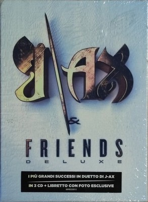 J-AX & FRIENDS - DELUXE - BOX - FOTOHEFT - 3 CD