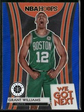 2019-20 Hoops Premium Stock Grant Williams We Got Next Blue #14 Boston Celtics