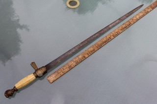 American Militia Knights Head Parts Sword