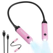 WORKPRO 300LM Rechargeable LED Neck Light Hand-Free 3 Brightness Level Dual Mode