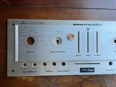 Panneau Avant Marantz 1122 - Occasion - Pour Restauration