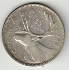 1942 George VI Silver Quarter