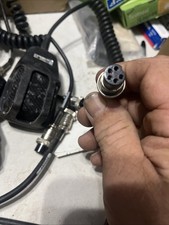 REI 480271 Handheld Microphone with Gain Control 5-Pin Screw Connector for Radio