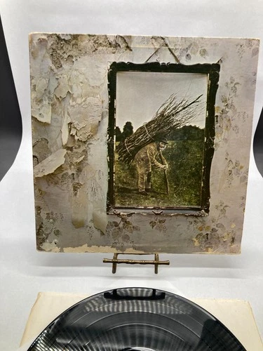 Led Zeppelin Self-Titled Vintage Vinyl LP 1971 Reissue Atlantic Record SD-19129