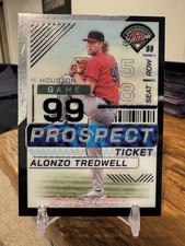 2024 Panini Prospect Edition - Alonzo Tredwell Black Prizm RC #/39 SSP