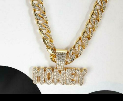 MONEY Pendant + Cuban Chain - Picture 5 of 5