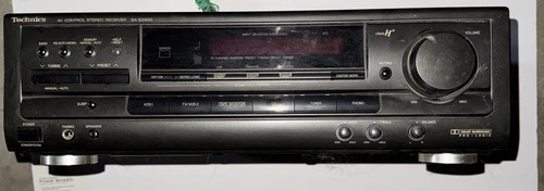 Technics SA-EX400 - AV Control Stereo Receiver - TESTED & WORKING--NO REMOTE