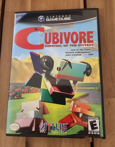 Cubivore - Atlus - Nintendo Gamecube Complete & Tested