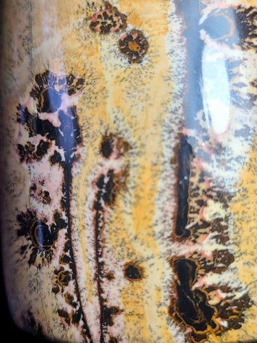 Large 4.7" 546g Beautiful Dendritic Picture Jasper Crystal Stone Vase - Picture 10 of 13