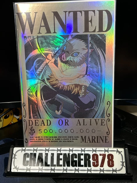 DEMON SLAYER - Inosuke VIRGIN FOIL [#35/40] - MASK ON