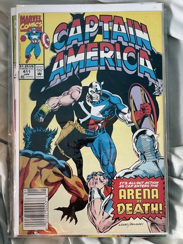 Captain America #411 - 416 (1968 Marvel) Lot of 6 Crossbone, Savage Land - Picture 2 of 7