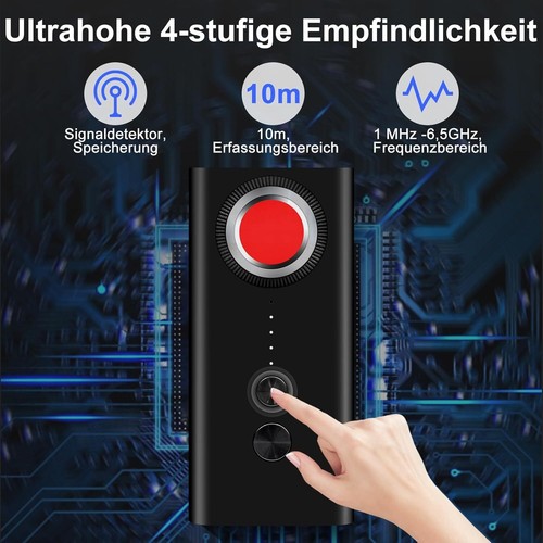 GPS-Tracker Wanzen Detektor RF Versteckte Kamera Finder Wanzenfinder Anti GPS - Bild 8 von 15