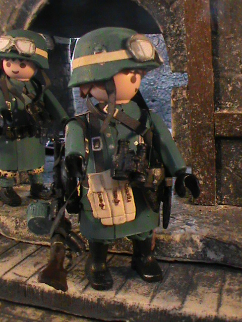 PLAYMOBIL CUSTOM SUBOFFICIEL 2Nd Bn.Black Watch  Burma 1944 Ref 078 287195354177